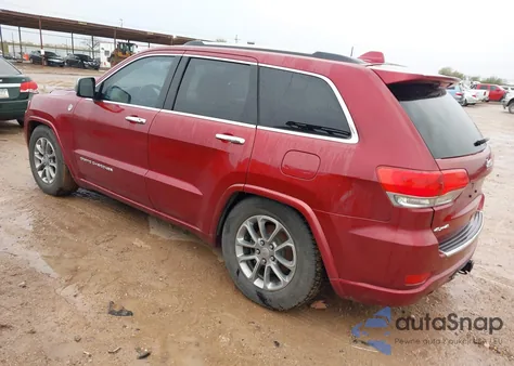 2014 Jeep Grand Cherokee Overland из США, поврежденный, VIN 1C4RJFCG2EC265122